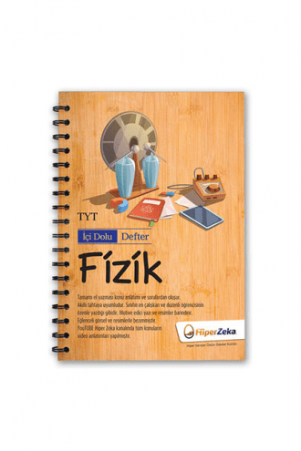 İçi Dolu Defter YKS TYT Fizik - Hiper Zeka