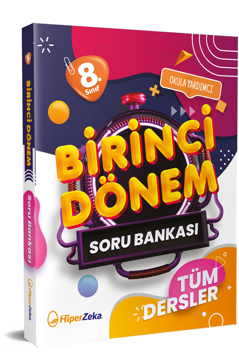 2024 8. Sınıf Birinci Dönem Soru Bankası | Tüm Dersler - Hiper Zeka ...