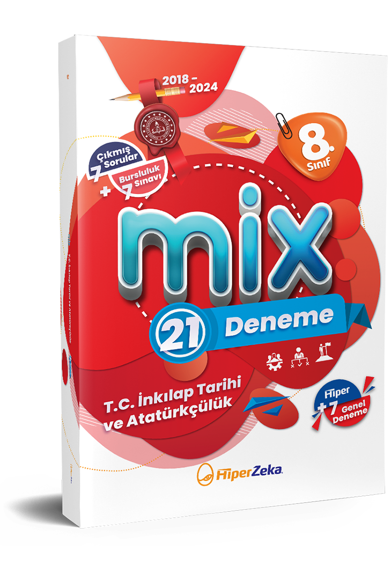 2026 8. Sınıf MİX T.C. İnkılap Tarihi ve Atatürkçülük 21 Deneme