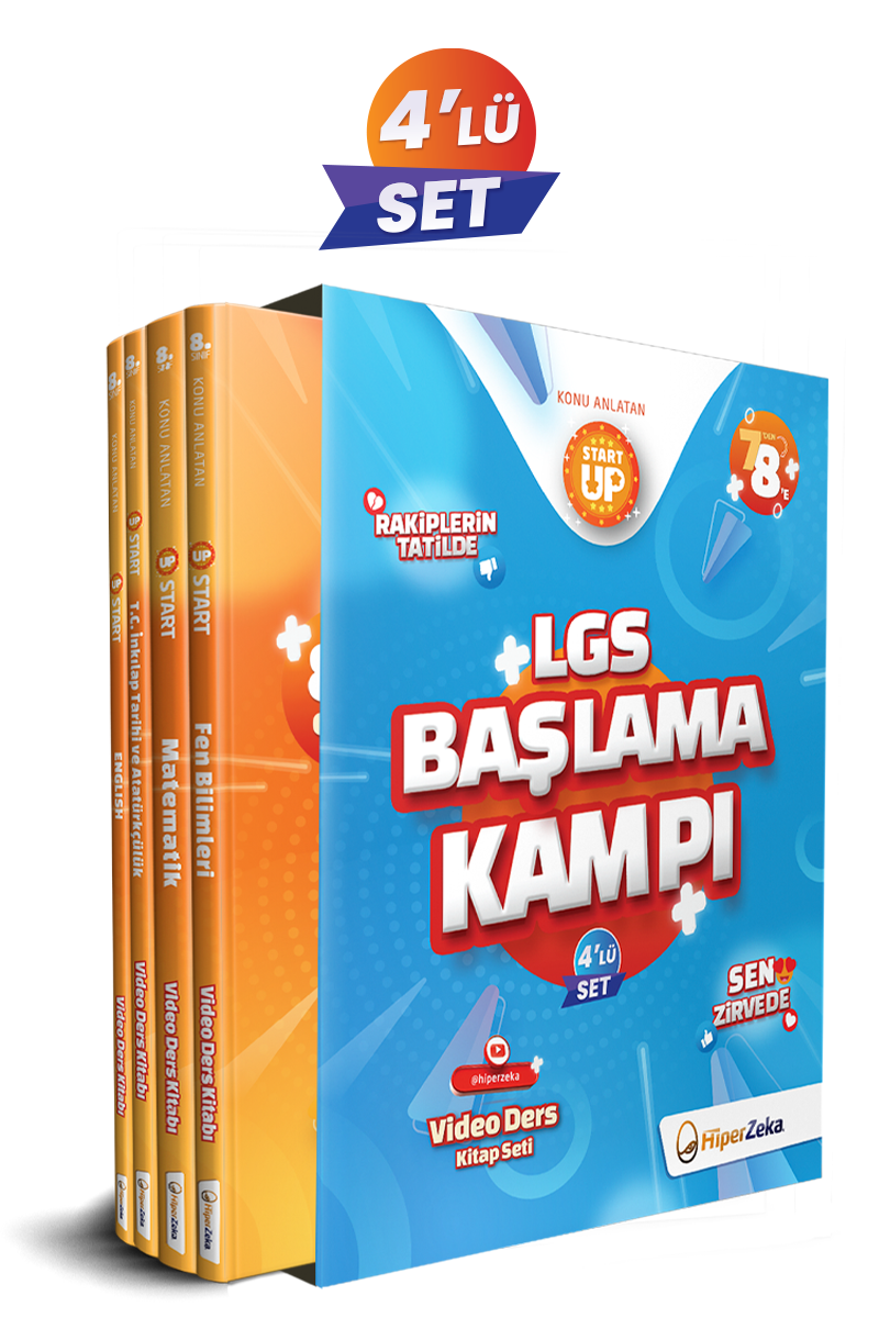 2026 8. Sınıf LGS Başlama Kampı | Konu Anlatan Start Up - Hiper