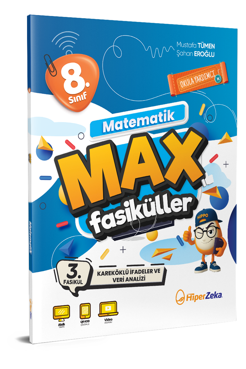 2026 8. Sınıf Matematik MAX 3. Fasikül Kareköklü İfadeler ve Veri